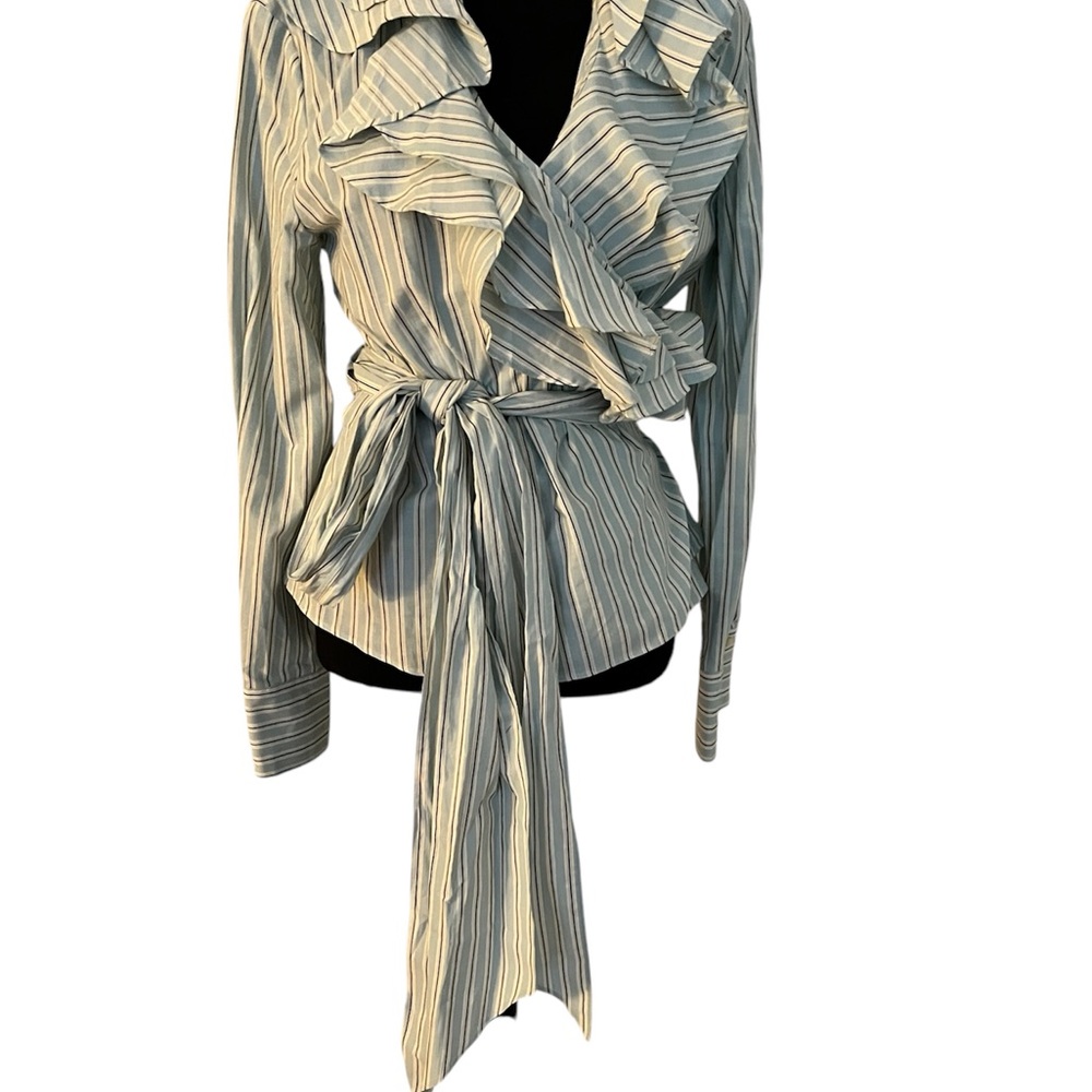 Beautiful Ralph Lauren wrap blouse. New without tags.